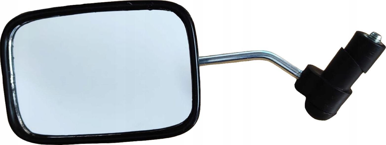 M-Wave Lusterko rowerowe uniwersalne prostokątne czarne