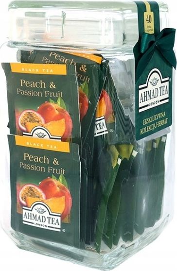 BIG-ACTIVE Ahmad Tea London zestaw herbat w słoiku - 40 szt