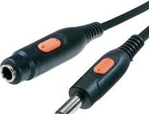 Kabel Jack 6.3mm - Jack 6.3mm 5m czarny