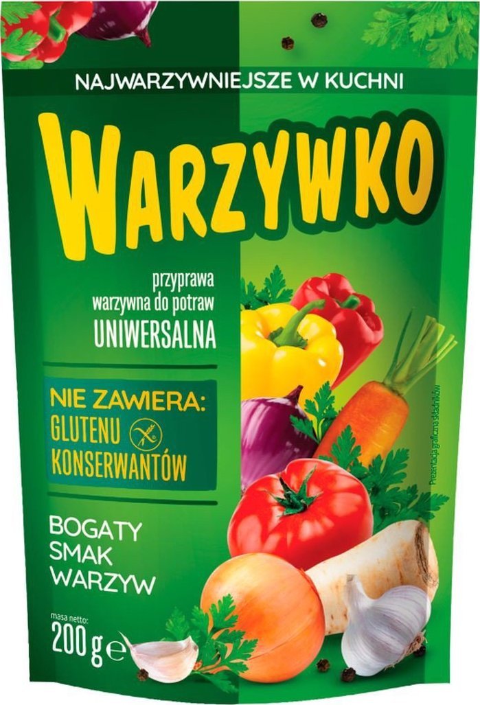 Podravka Warzywko Przyprawa warzywna do potraw uniwersalna 200 g