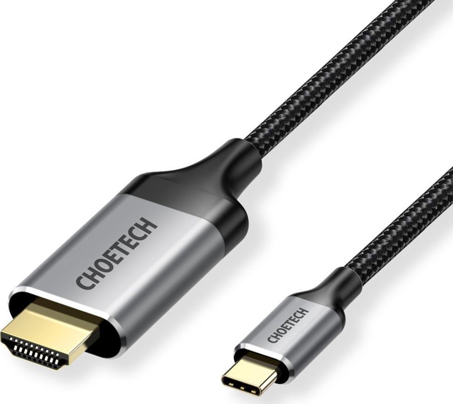 Kabel USB Choetech USB-C - HDMI 2 m Czarny (6971824973037)