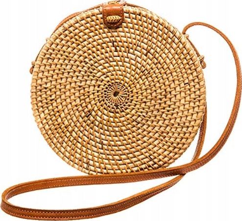 Pan i Pani Gadżet Torebka koszyk słomiany mini kuferek