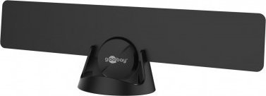 Goobay Ultravlakke actieve Full HD DVB-T2 binnenhuisantenne, incl. LTE/4G-filter