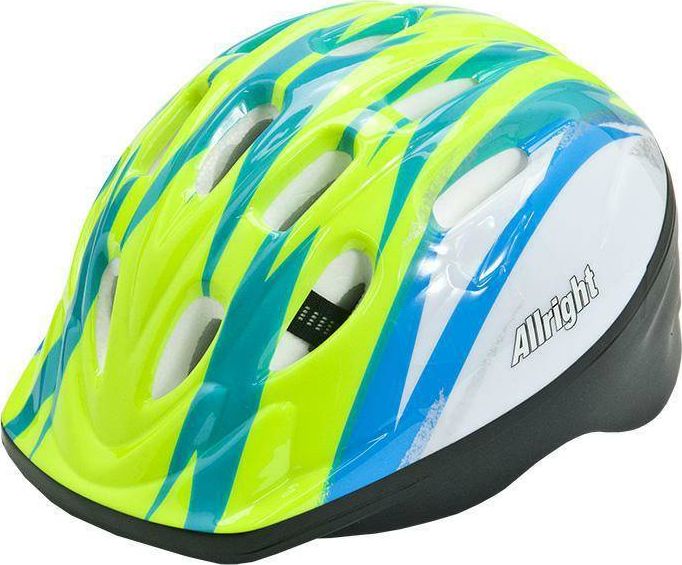 Allright Kask Rowerowy Junior zielony r. M