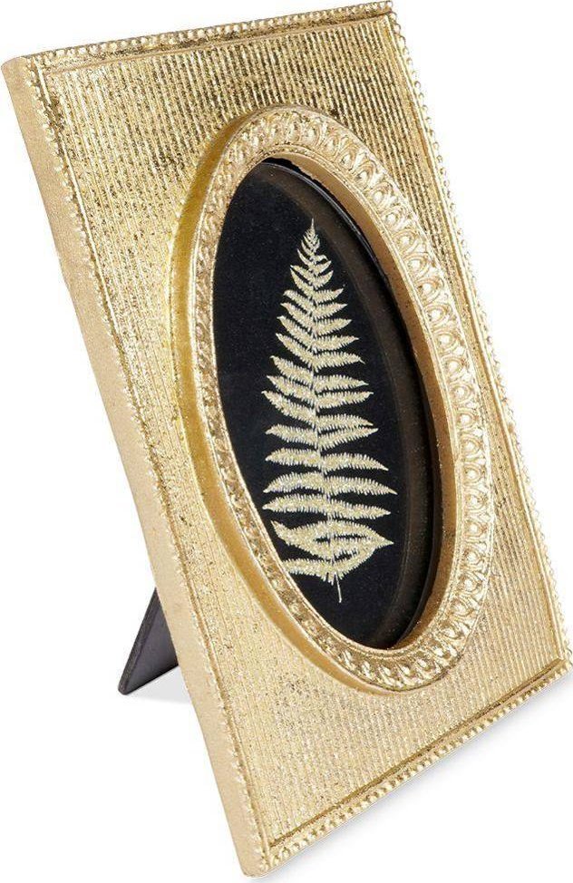 Ramka Vilde Ramka na zdjęcia do postawienia złota 10x15 cm