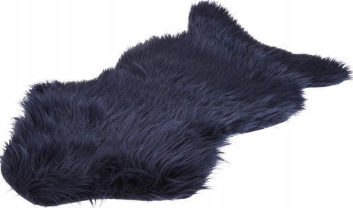 Koopman Dywanik futerko miękki niebieski 90 x 50 cm