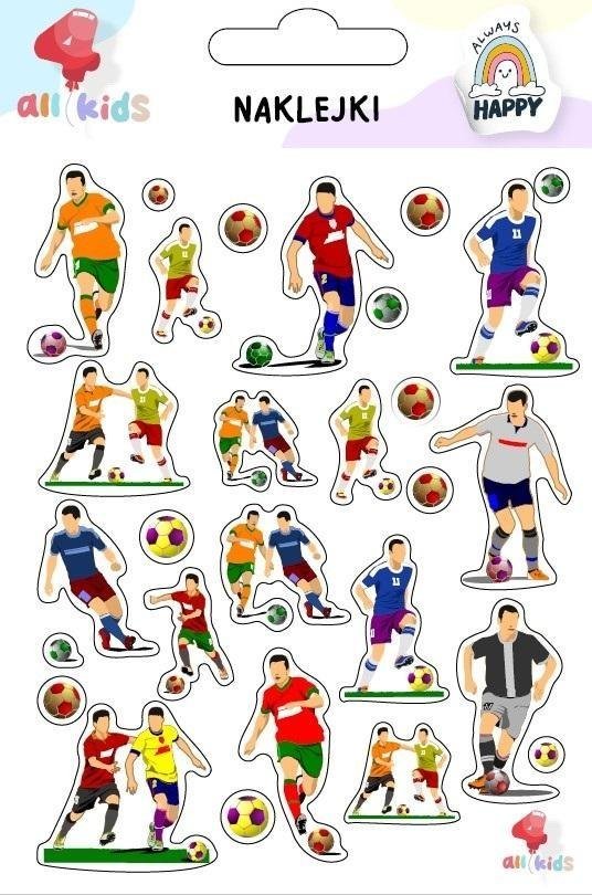 Naklejki dla dzieci Piłkarze