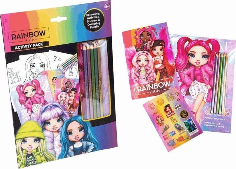 RMS *****Rainbow High zest d/kolorowania 90-0041 11023
