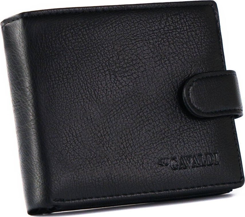 4U Cavaldi Portfel męski z podwójną sekcją na banknoty — Cavaldi