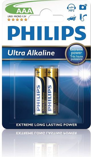 Philips Bateria Ultra AAA / R03 2 szt.
