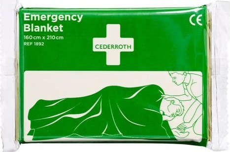 Cederroth Koc ratunkowy Cederroth, folia termiczna NRC