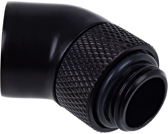 Alphacool złączka kątowa 45°, obrotowa, 1/4" (17246)