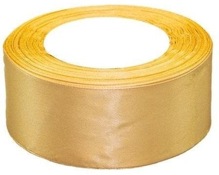 Wstążka satynowa złota 50mmx32m