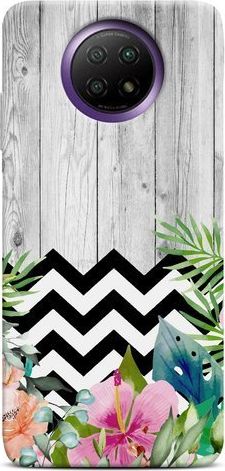 CaseGadget CaseGadget ETUI NADRUK SZARE DREWNO XIAOMI REDMI NOTE 9 5G standard