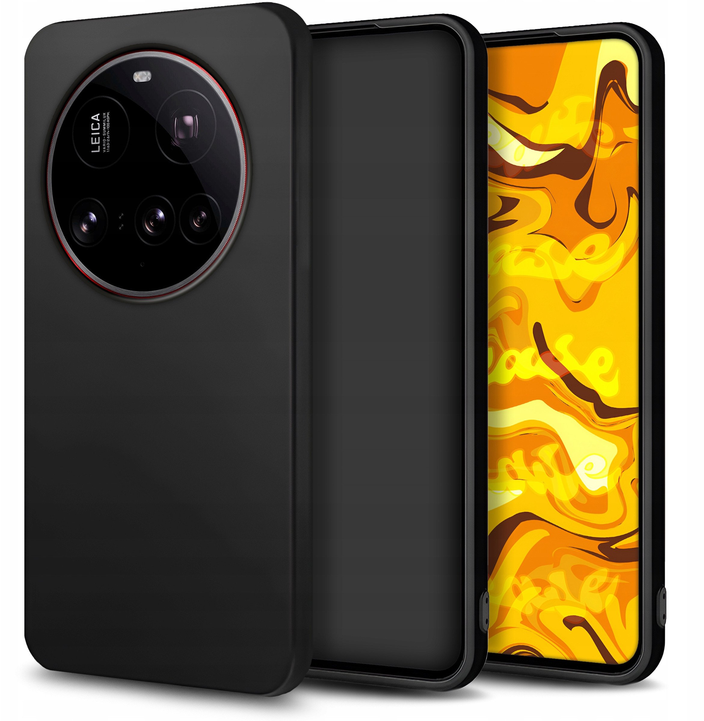 Etui do Xiaomi 15 Ultra (Czarne, Matowe, Obudowa Slim, Silikon, Ochronne)
