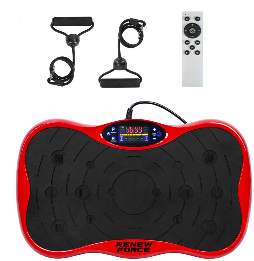 Renew Force Platforma wibracyjna, Platforma rozluźniająca mięśnie, Platforma JF-CFM09-RED