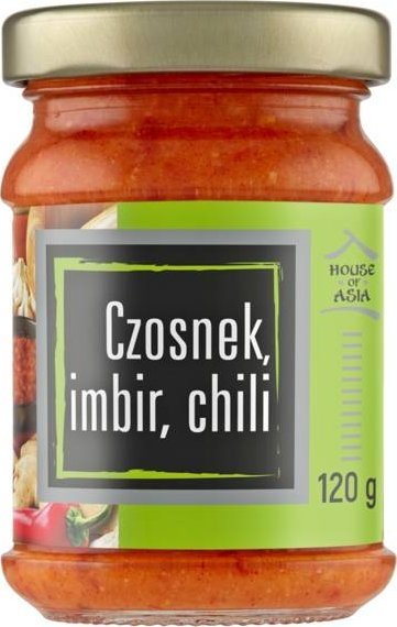 House of Asia Pasta z czosnku, imbiru i chili 120g - House of Asia