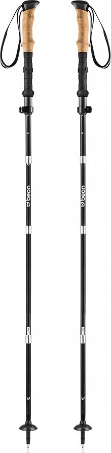 Beon Kije trekkingowe Beon Fold Black