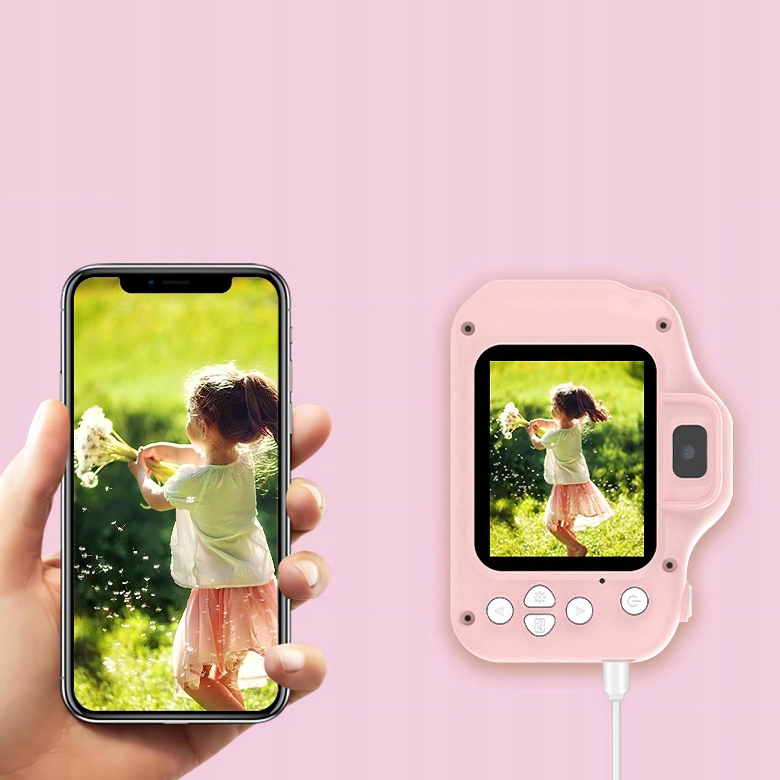 Aparat cyfrowy Renew Force Aparat cyfrowy APARAT DO ZDJĘĆ DLA DZIECI KOMPAKTOWY CYFROWY