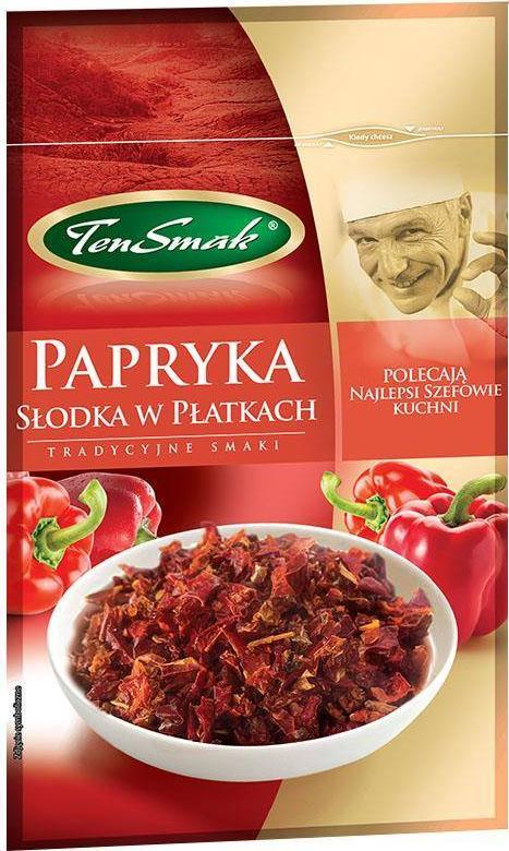 Ten Smak Papryka słodka w płatkach 15 g