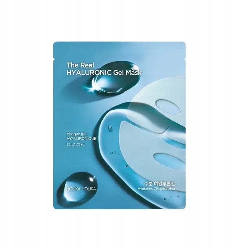 HOLIKA HOLIKA_The Real Hyaluronic Gel Mask hydrożelowa maska całonocna dla suchej skóry 35g
