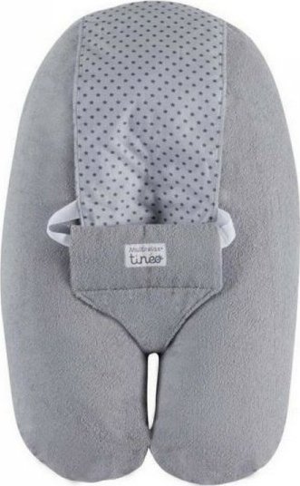 Tineo Breastfeeding Cushion Tineo Polka Dots Szary
