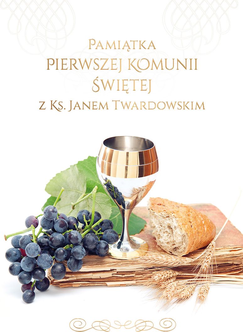 Pamiątka I Komunii Św. z ks. Janem Twardowskim