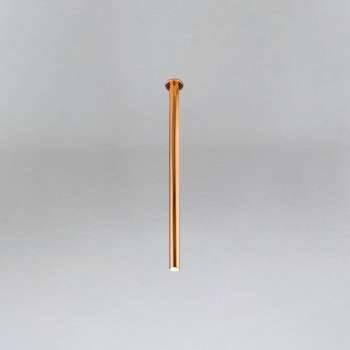 Shilo Podtynkowa LAMPA sufitowa ALHA T 9076 Shilo metalowa OPRAWA do zabudowy sopel tuba miedź