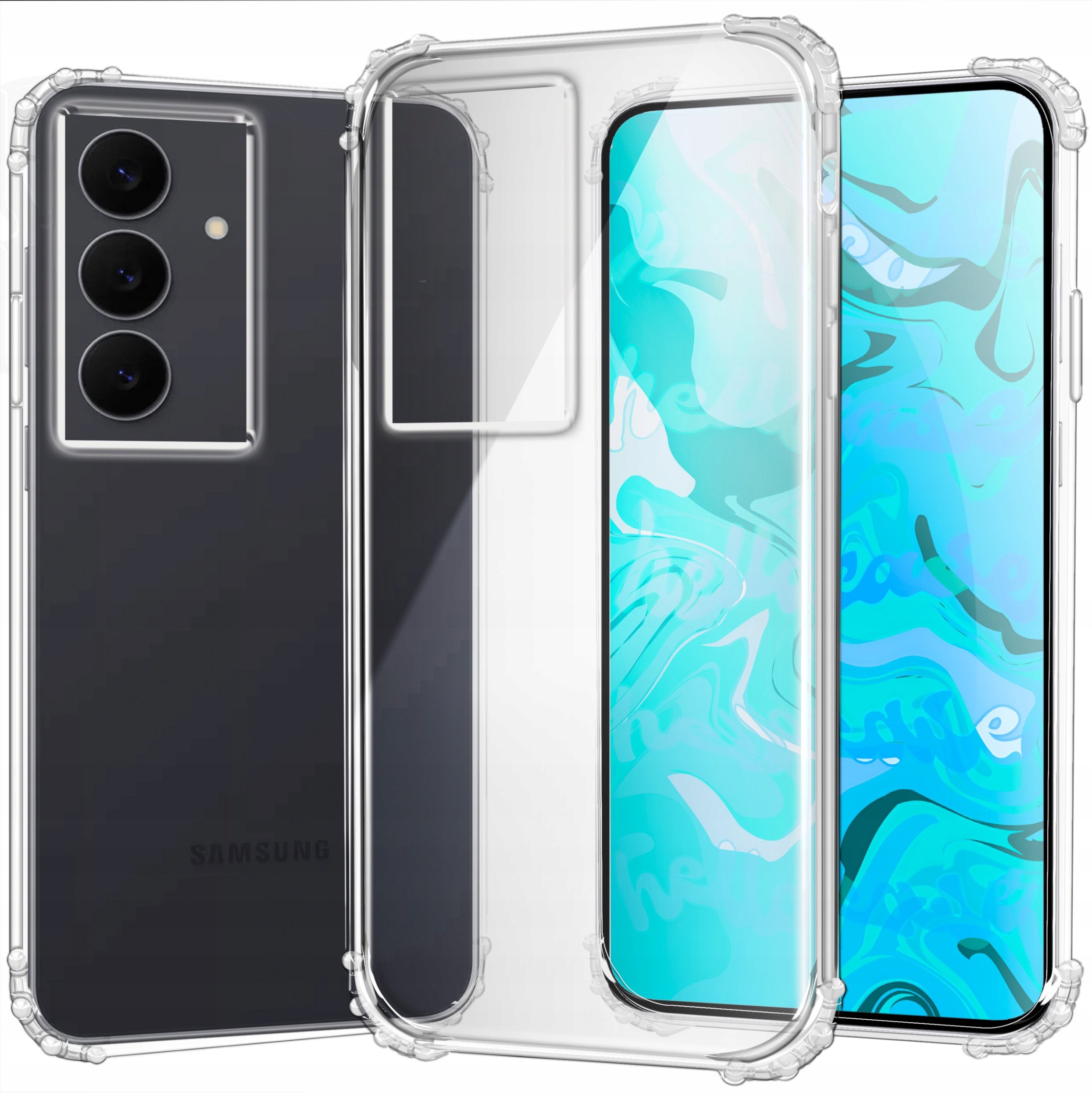 ETUI PANCERNE DO SAMSUNG GALAXY S25 FE | CASE SILIKON SLIM ANTI SHOCK