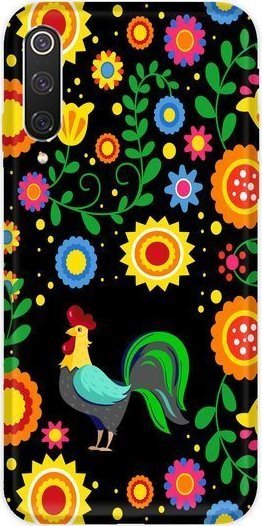 CaseGadget CaseGadget ETUI NADRUK SŁOWIAŃSKI KOGUT CZARNY XIAOMI MI 9 PRO standard