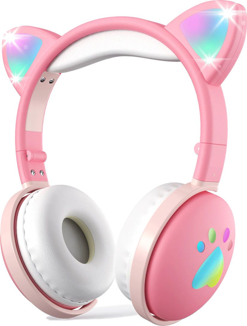 Słuchawki Mozos Kid Dog Różowe