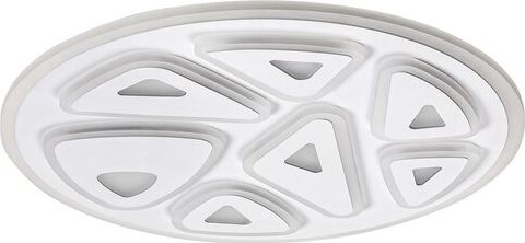 Lampa sufitowa Rabalux Nowoczesny plafon biały Rabalux Kolmio ledowy 6450