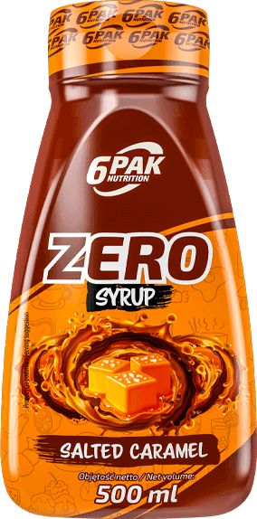 6PAK Nutrition 6PAK Nutrition Sauce ZERO (Sos bez tłuszczu i cukrów) 500ml Słony Karmel