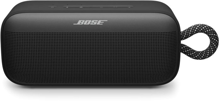 Nešiojama garso kolonėlė Bose SoundLink Plus Portable, juodos spalvos