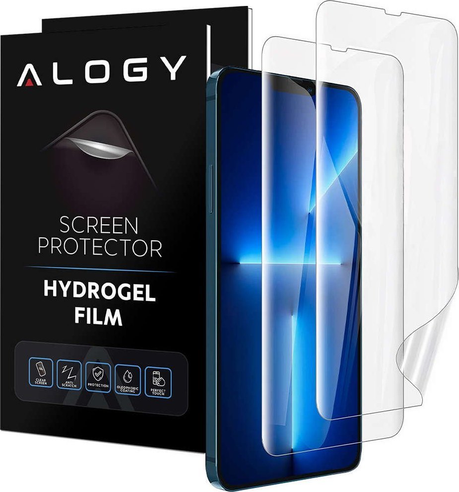 Alogy 2x Folia Hydrożelowa Alogy Hydrogel Film ochronna powłoka na telefon do Xiaomi POCOphone M2