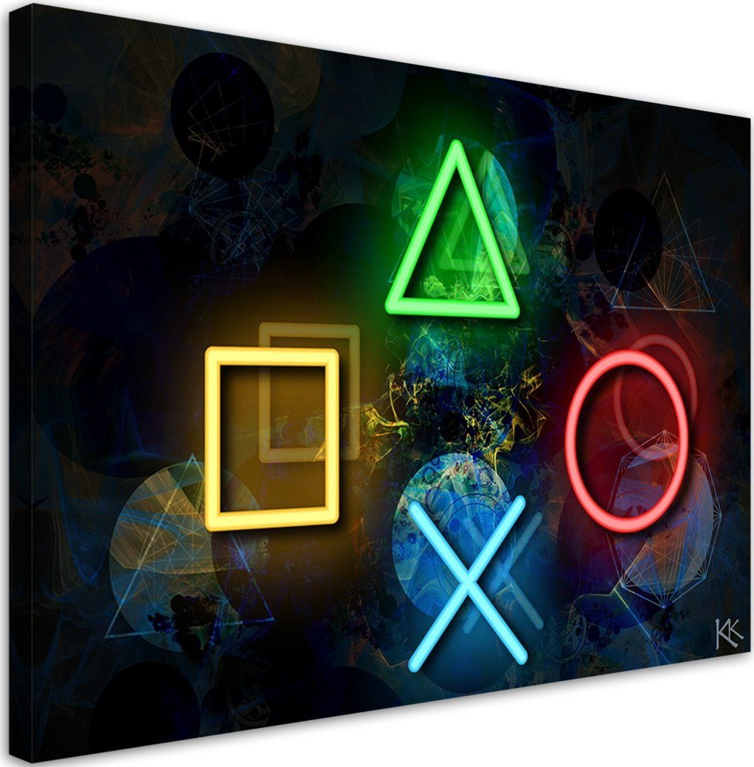 Feeby Obraz na płótnie, Przyciski do kontrolera - 60x40