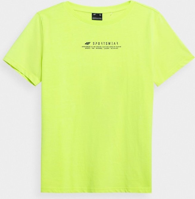 4f Koszulka damska 4F soczysta zieleń H4Z22 TSD019 45S L
