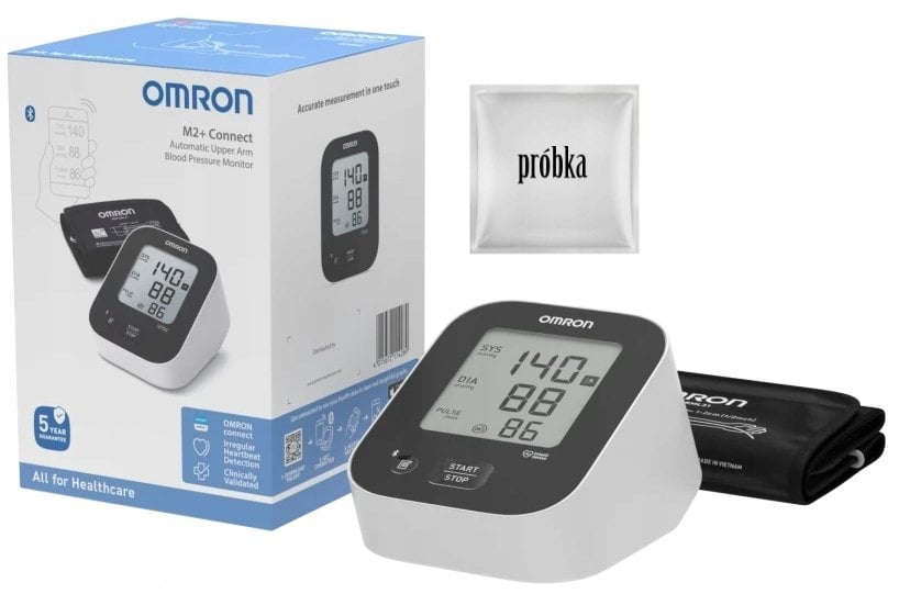 Ciśnieniomierz Omron M2+ Connect blood pressure monitor