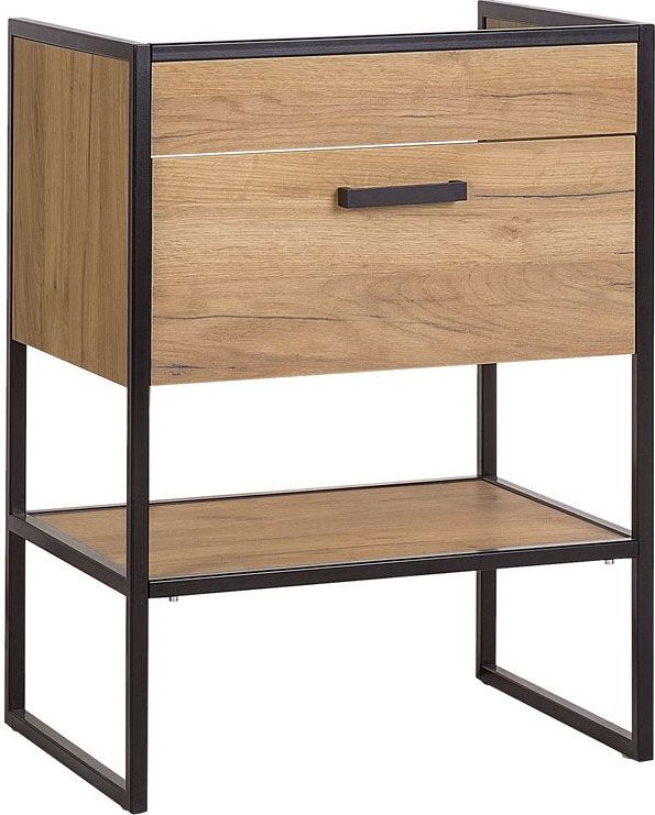 Elior Szafka łazienkowa pod umywalkę dąb craft - Havana 3X 60 cm