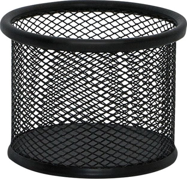 Q-Connect PRZYBORNIK NA BIURKO 90 X 68 MM METALOWY CZARNY Q-CONNECT