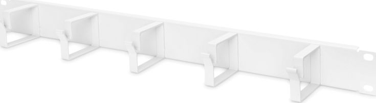 Digitus Organizator kablowy 19" 1U z ringami Szary (DN-97601)