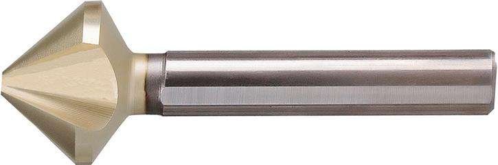 Pogłębiacz stożkowy z nierównomierną podziałką HSS ZrN 90 12,40mm 3-płaszczyznowy BECK