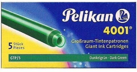 Pelikan Naboje długie GTP/5 zielone