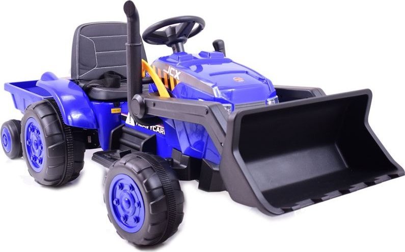 Import SUPER-TOYS TRAKTOR NA AKUMULATOR Z PRZYCZEPĄ - JCX, PILOT/S-617