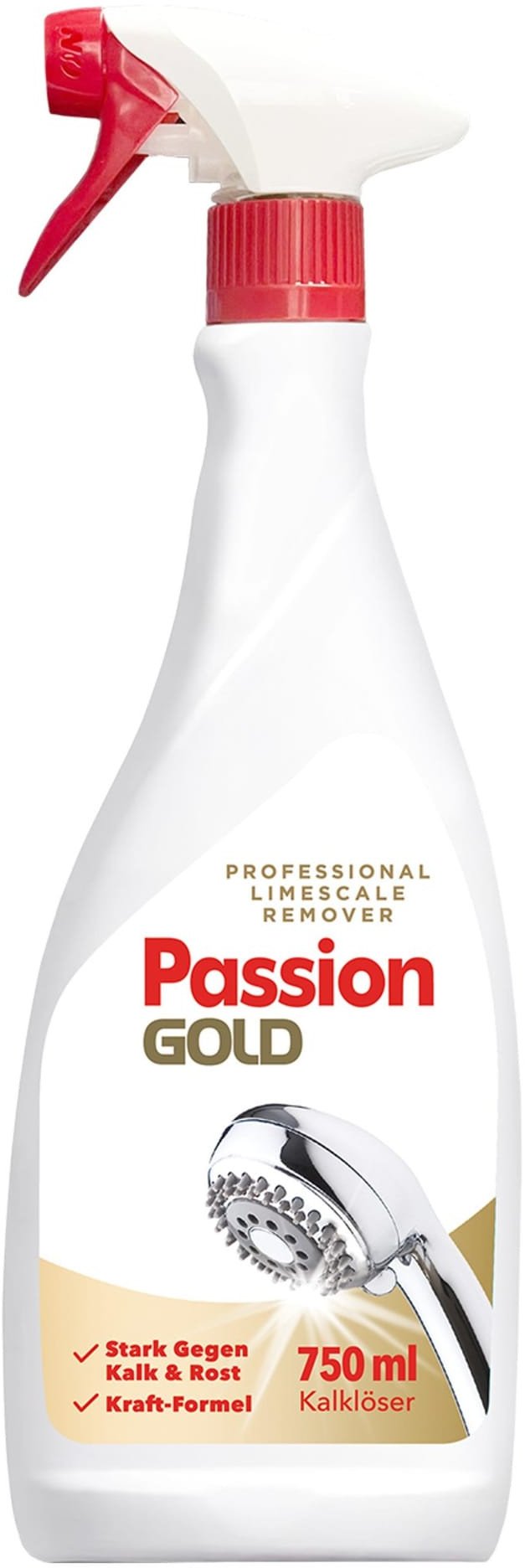 PASSION GOLD Płyn do usuwania kamienia i rdzy w sprayu Professional 750 ml