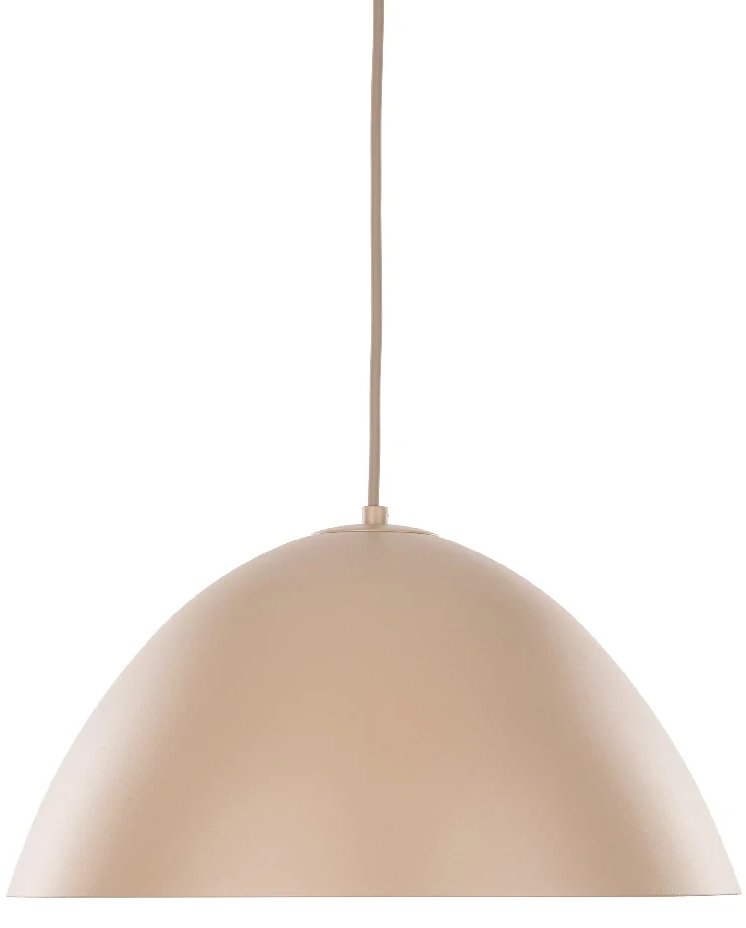 Klasyczna lampa wisząca Faro 10657 do salonu metalowy beżowy