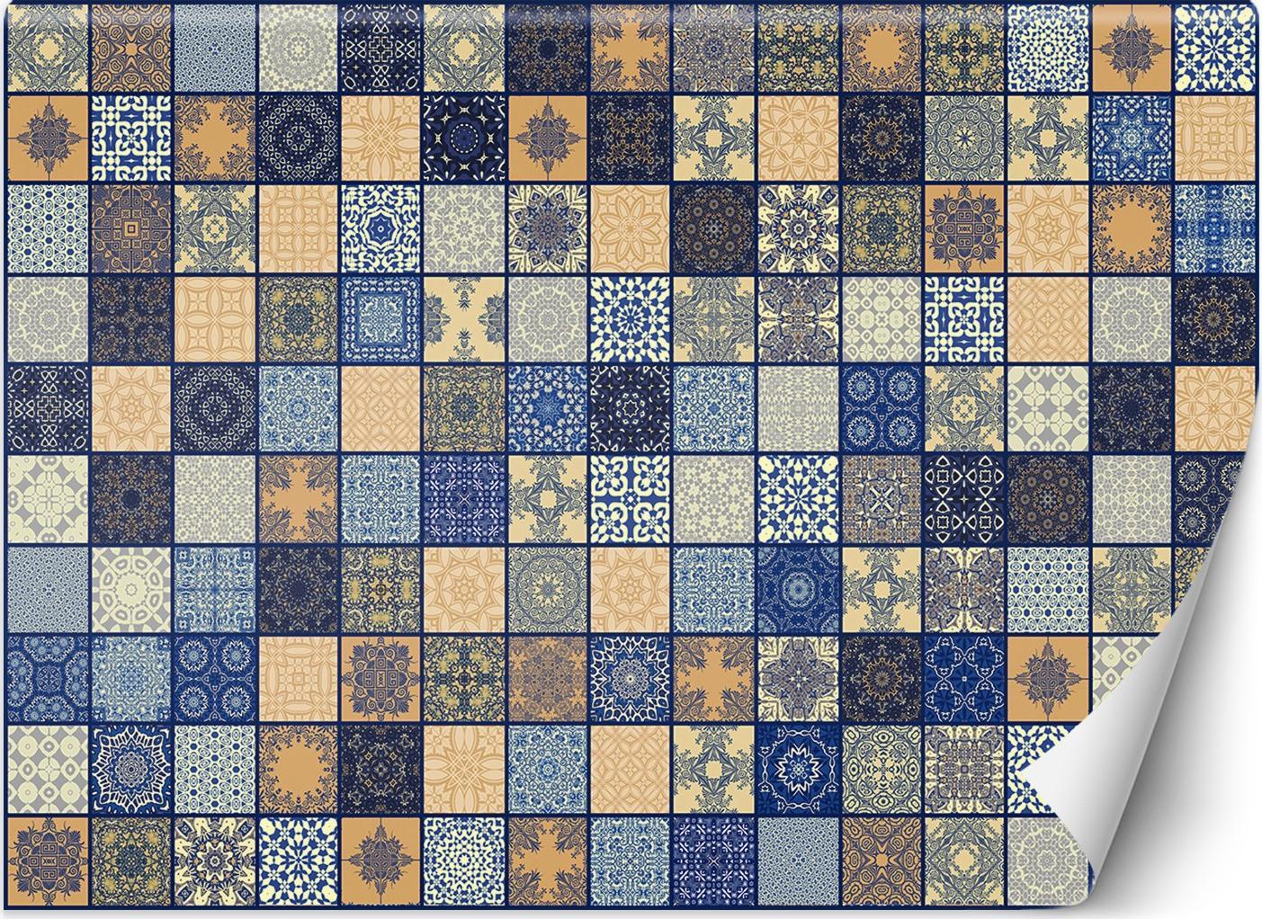 Feeby FOTOTAPETA 3D DO SALONU Mozaika Kolorowa 100x70