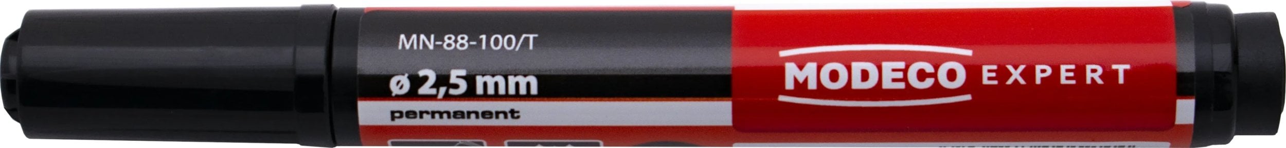 EXPERT MARKER PERMANENTNY CZARNY TUBA KOŃCÓWKA OKRĄ. 2,5 MM [EXPERT] - 12sz