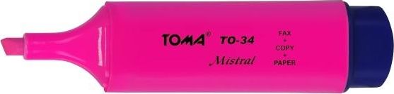 Toma Zakreślacz Mistral różowy (10szt) TOMA