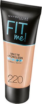 Maybelline Fit Me Liquid Foundation matujący podkład do twarzy 220 Natural Beige 30ml